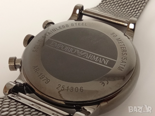 Emporio Armani AR-1979 луксозен мъжки часовник , снимка 3 - Мъжки - 52761313