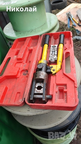 Клещи кербовачни кримпващи , снимка 2 - Резервни части за машини - 52642021