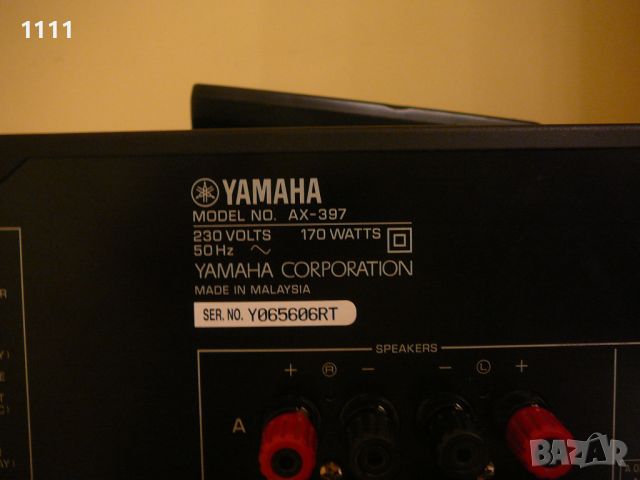 YAMAHA AX-397, снимка 9 - Ресийвъри, усилватели, смесителни пултове - 45315502