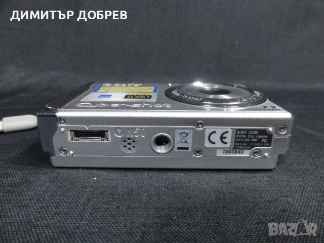 ЦИФРОВ ФОТОАПАРАТ SONY CYBER-SHOT DSC-W80 7.2MP DIGITAL CAMERA, снимка 8 - Фотоапарати - 53725615