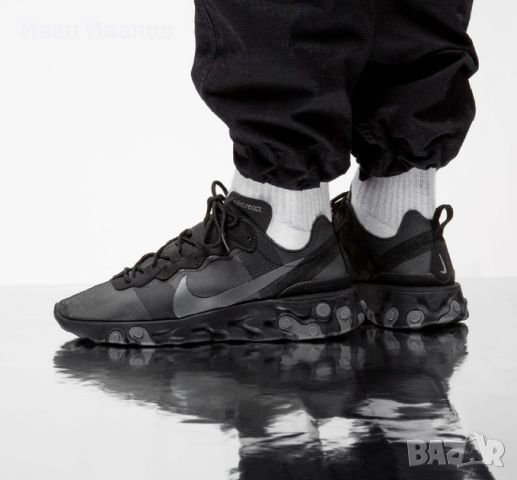 оригинални маратонки NIKE REACT ELEMENT 55 номер 44,5-45, снимка 4 - Маратонки - 45388420