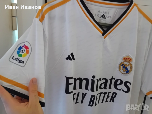 Чисто нов оригинален екип на Реал Мадрид - Бензема, снимка 5 - Футбол - 51642071