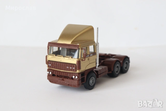 HERPA H0 1/87 DAF 3300 ВЛЕКАЧ КАМИОН МОДЕЛ КОЛИЧКА, снимка 2 - Колекции - 53650365