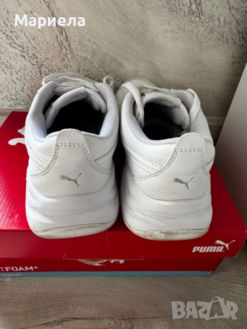 Puma бели маратонки, снимка 4 - Маратонки - 51700236