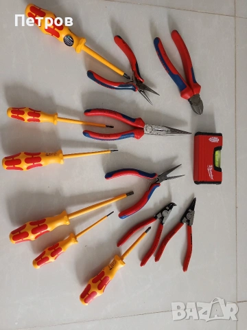 куфар Wurth с клещи Knipex и отвертки Wera 340€, снимка 14 - Други инструменти - 54070029