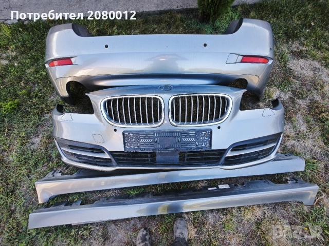 Оригинални задна броня и прагове за бмв ф10 фейслифт след 2014г. В перфектно състояние