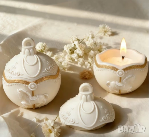 Молд бурканче коледна топка , снимка 8 - Форми - 53059353