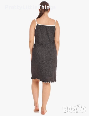 Дамска памучна нощница XL, снимка 2 - Нощници - 52192548