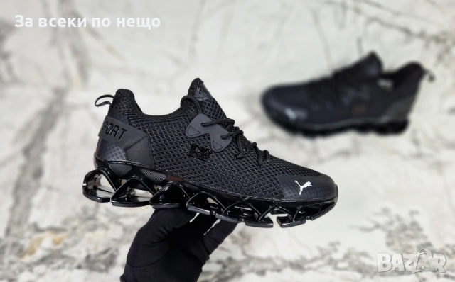 Puma Мъжки Черни Маратонки🔝Мъжки Спортни Обувки Пума Код P758, снимка 9 - Маратонки - 50679223
