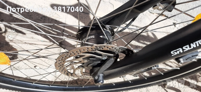 Отличен дамски алуминиев велосипед 28 цола, снимка 9 - Велосипеди - 53837695