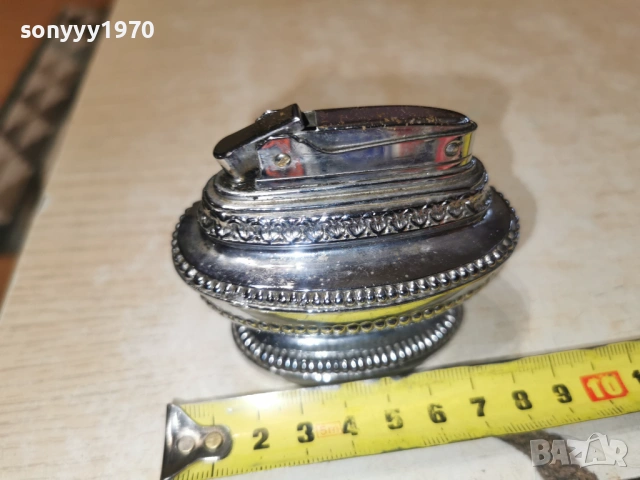 МЕТАЛНА МАСИВНА ЗАПАЛКА ОТ ГЕРМАНИЯ 1502261808LCHERY1, снимка 11 - Антикварни и старинни предмети - 53486826