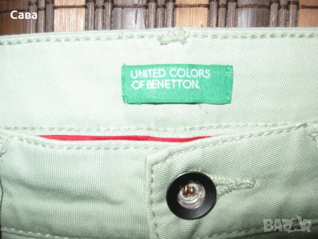 Дънки BENETTON  дамски,С, снимка 1 - Дънки - 47596982