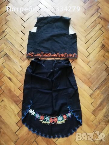 Стара носия: риза, елек и пристилка от,, ТРОНСКО" облекло. ", снимка 7 - Антикварни и старинни предмети - 45179412