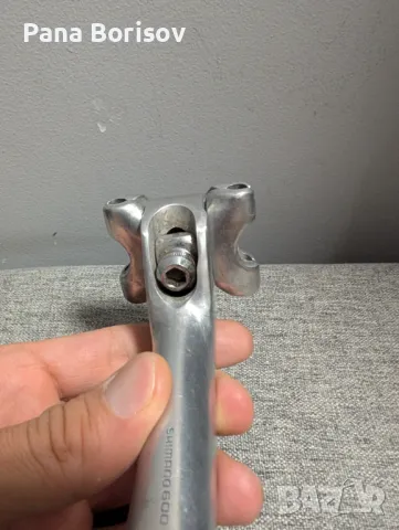 Ретро Шосейно Аеро Седалково Колче Shimano 600 27.2мм, снимка 8 - Части за велосипеди - 49723818