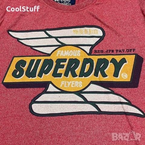 Мъжка Тениска Superdry Размер L, снимка 2 - Тениски - 53905846