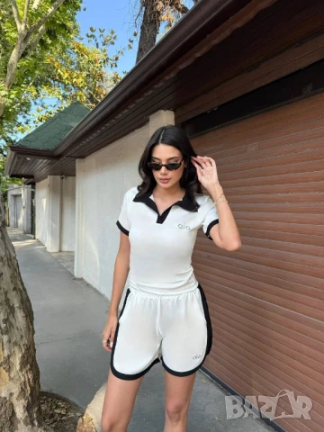 памучни дамски екипи с бродирано лого alo, снимка 4 - Спортни екипи - 50777042