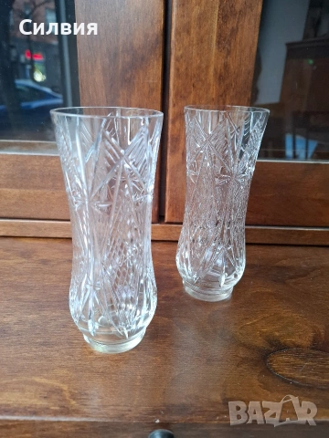 Ретро кристални вазички, снимка 7 - Колекции - 53917780