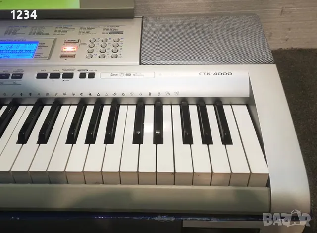 синтезатор клавир CASIO CTK-4000 пиано 5 октави плътни динамични клавиши и USB, снимка 5 - Синтезатори - 48450848