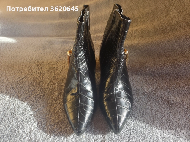 Дамски кожени боти, снимка 2 - Дамски ботуши - 52888694