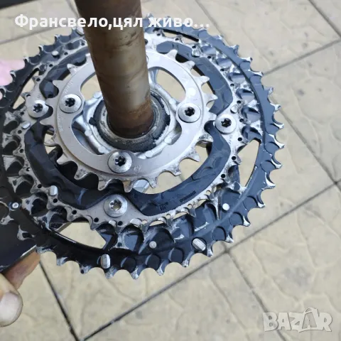 Курбел за велосипед колело Shimano slx fc m 670, снимка 4 - Части за велосипеди - 46991645