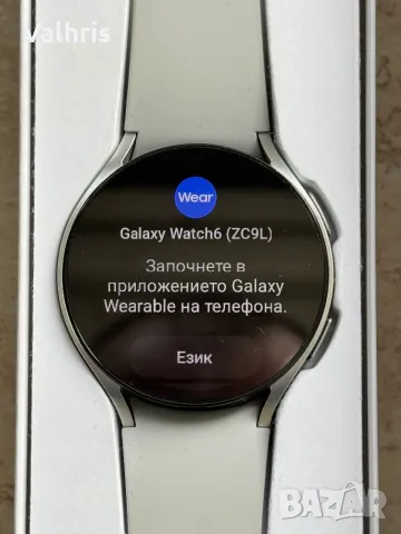 КАТО НОВ! Samsung Watch 6 44mm Silver SM-R940, снимка 2 - Смарт часовници - 49452405