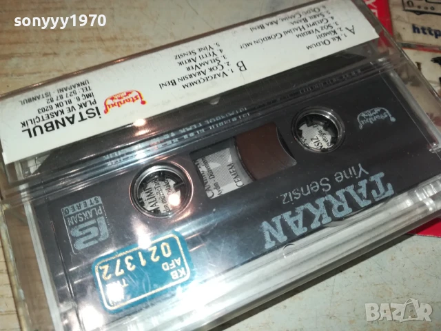 TARKAN-ORIGINAL TAPE 2905251943, снимка 10 - Аудио касети - 50475768