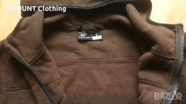 NEO MON DO POLAR Fleece Sweatshirt размер L за лов риболов поларен суичър - 2507, снимка 9 - Екипировка - 54161500
