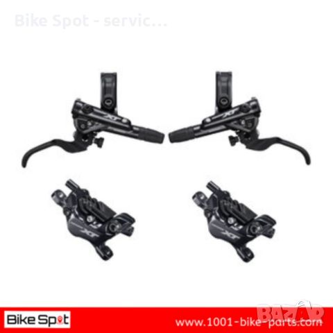 Shimano XT BR-M8120 4-Piston J-Kit Disc Brake Set 4-Бутални Дискови Спирачки, снимка 1 - Части за велосипеди - 45551506