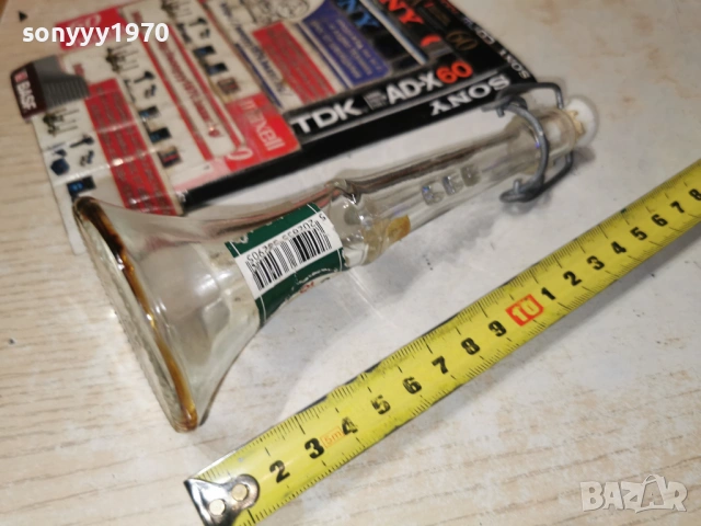 ТРОМПЕТ-СТЪКЛЕНО ШИШЕ 0901261940, снимка 2 - Колекции - 53047750