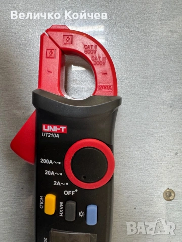 Мини ампер клещи uni-t ut210a!, снимка 2 - Клещи - 54012109
