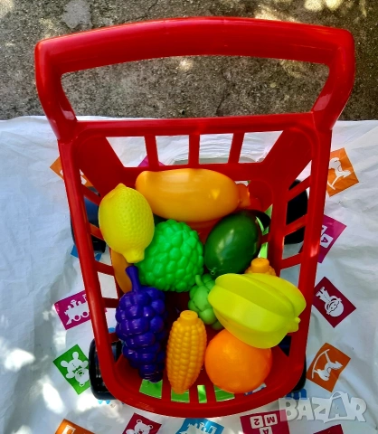 децка количка с плодове, снимка 2 - Коли, камиони, мотори, писти - 54292014