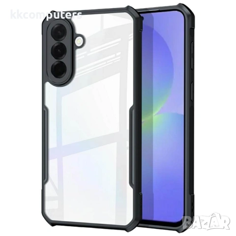 XUNDD Прозрачен Калъф за Samsung Galaxy A37 5G - TPU+Акрил, Airbag, 0.8mm защита, Черен