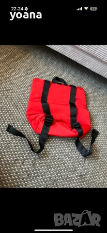 Раница Diesel – нова, червена, снимка 3 - Раници - 53330495