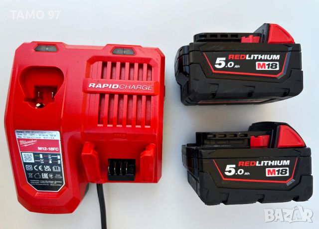 Milwaukee M18 BLCS66 - Безчетков ръчен циркуляр 2x18V 5.0Ah, снимка 8 - Други инструменти - 45762293