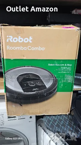 Прахосмукачка робот IROBOT ROOMBA I8 COMBO МОКРО ПОЧИСТВАНЕ WI-FI, снимка 10 - Прахосмукачки - 48217740