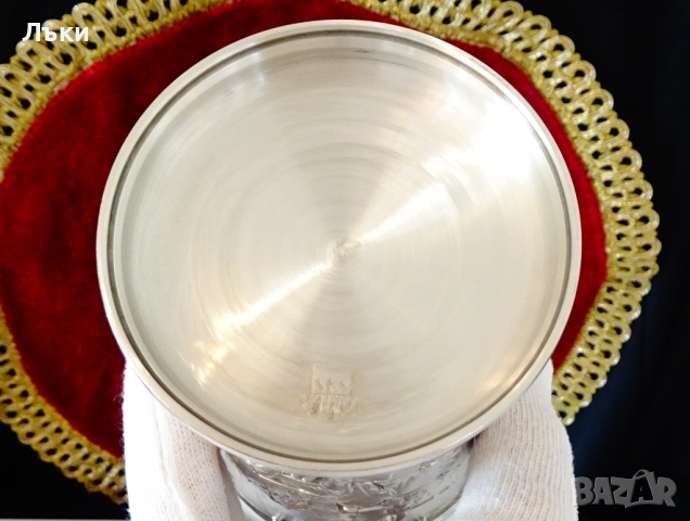 Калаена халба,чаша с авторски ловни картини 600 мл. , снимка 13 - Антикварни и старинни предмети - 52201637