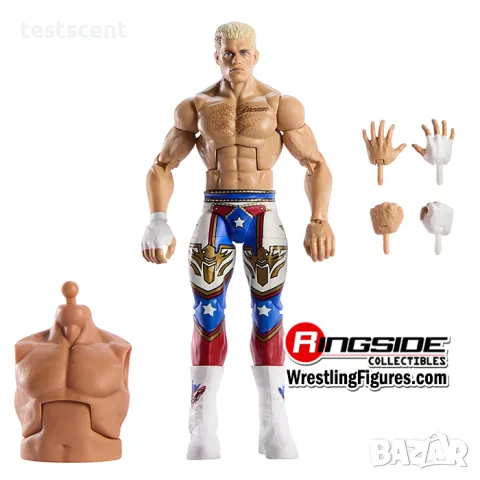 Екшън фигура WWE Cody Rhodes The American Nightmare Коуди Роудс Mattel Elite Royal Rumble играчка, снимка 9 - Фигурки - 48524275