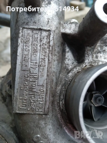 Турбо  за Пежо 307 SW 2000 дизел 90к.с 2003г , снимка 5 - Части - 54238790