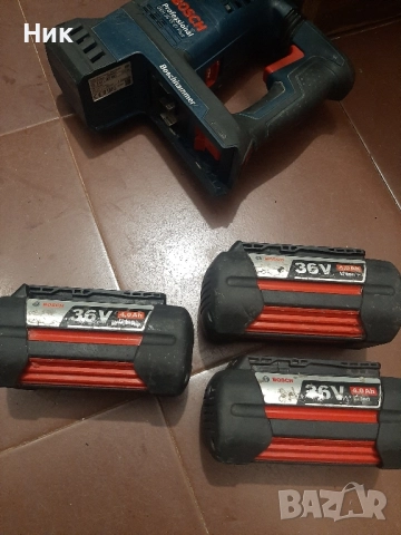 Перфоратор Бош 36v, снимка 6 - Винтоверти - 52080465