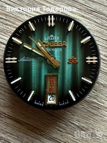 Ретро мъжки часовник Jowissa с Ronda automatic, снимка 11 - Антикварни и старинни предмети - 53029717
