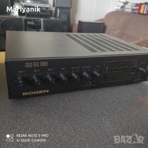 Bogen Gold Seal Series Amplifier GS35 35 Watt , снимка 2 - Ресийвъри, усилватели, смесителни пултове - 50789011