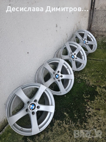 4 бр. Лети джанти DEZENT за БМВ 5Х120 17 ски 8j ет 30, снимка 3 - Гуми и джанти - 53620626