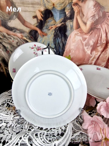 Немски порцеланови чинии , снимка 4 - Чинии - 54271895