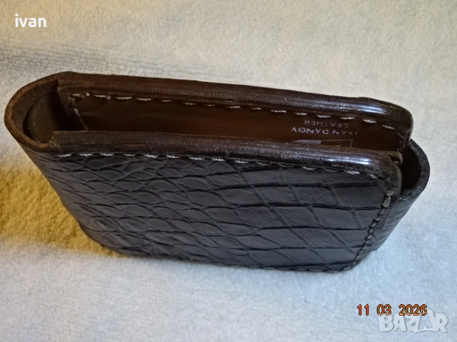 мъжки портфейл /ръчна изработка/, снимка 10 - Портфейли, портмонета - 51596762