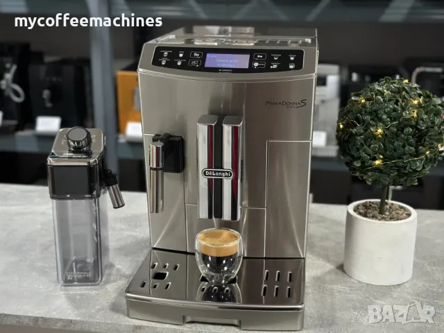Кафемашина DeLonghi Primadonna S EVO ECAM510.55.M, снимка 10 - Кафемашини - 49751869