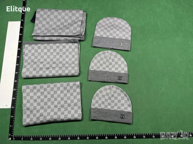 комплект шапка и шал Louis Vuitton 