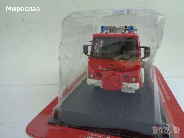 1:50 DEL PRADO 1980 MAGIRUS ПОЖАРНА КОЛИЧКА ИГРАЧКА МОДЕЛ, снимка 2 - Колекции - 45287424