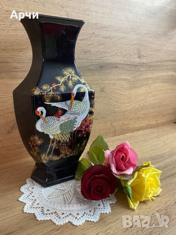 Италианска порцеланова ваза -DECOR  Exclusive , снимка 1 - Антикварни и старинни предмети - 45968010