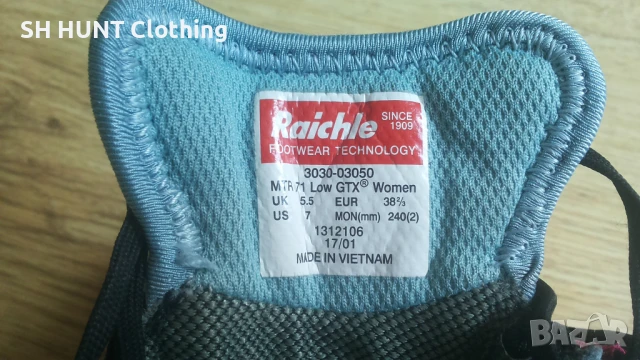 MAMMUT MTR 71 LOW GORE-TEX Women Kids Shoes размер EUR 38 2/3 дамски детски водонепромокаеми - 1307, снимка 18 - Маратонки - 51240776