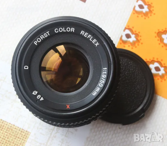 Porst Color Reflex Objektiv f/1.9 50mm за Fuji X , снимка 5 - Обективи и филтри - 47147975